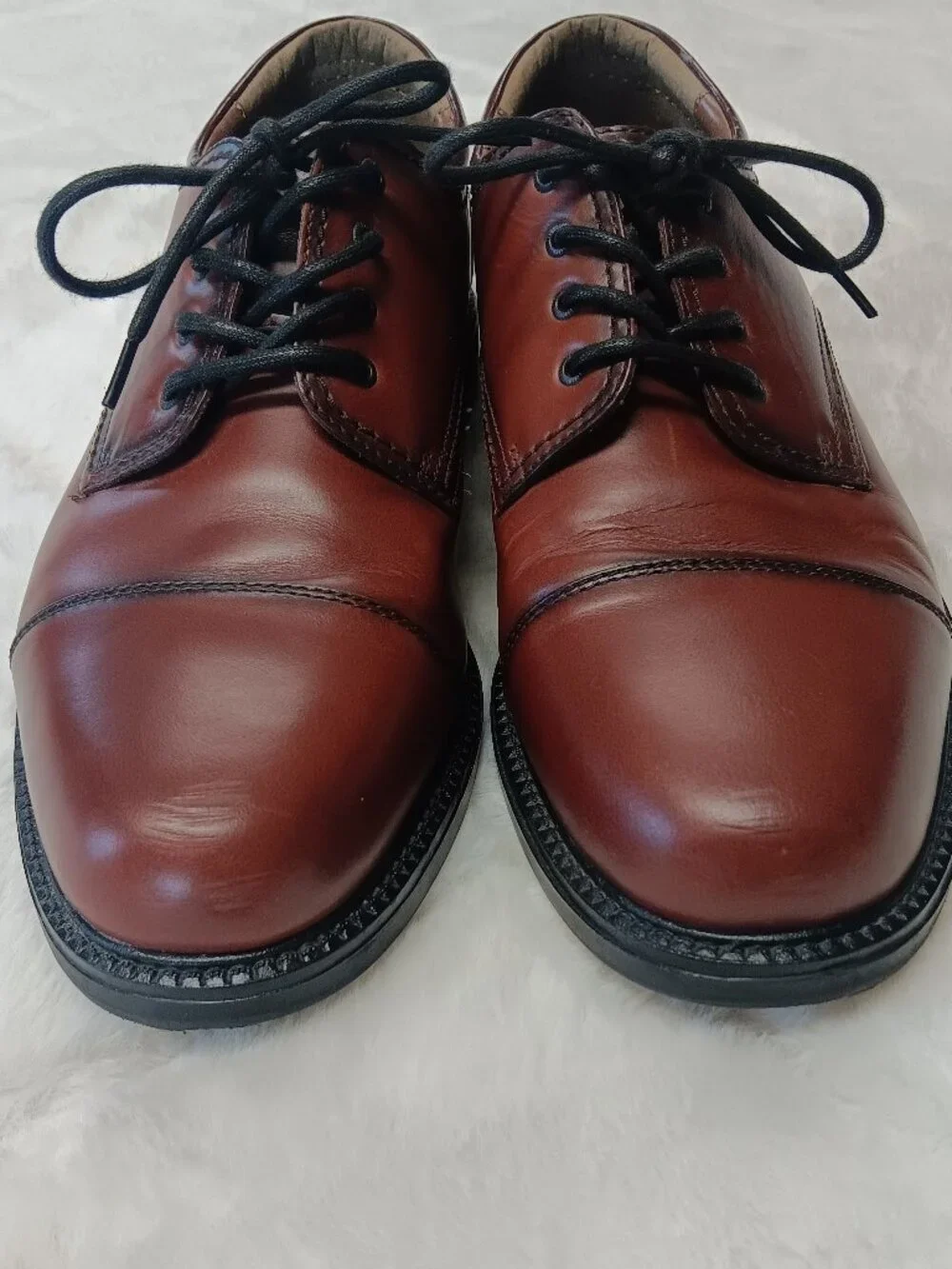 Dockers Leather Russet Mens Dress Shoes Size 11